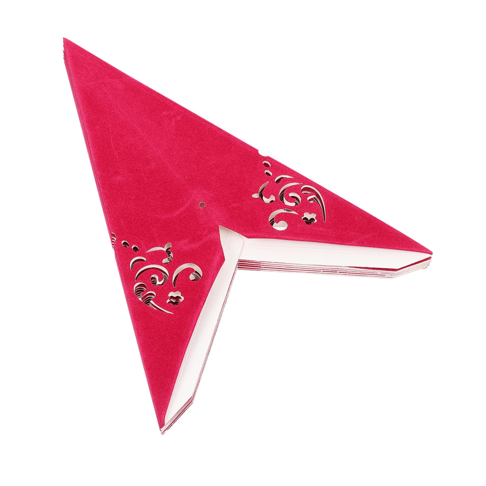 DOITOOL 1pc Chic Romantic Lampshade Pendant Cover Paper Light Accessory for Christmas Home Decor Unique Star Design for Weddings Festive Celebrations Easy to Use Versatile Lighting