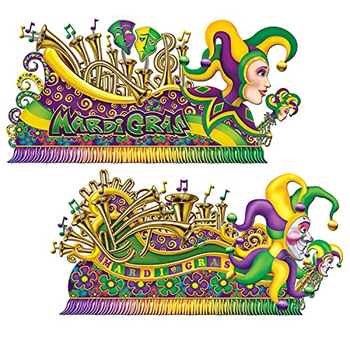 Mardi Gras Golf Cart Decorations
