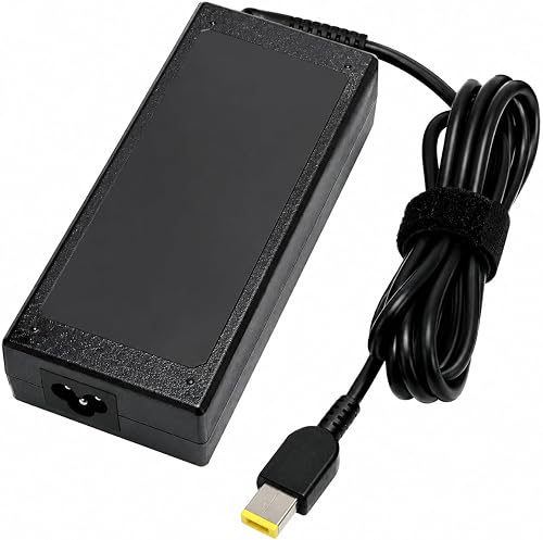 90W Laptop Charger Compatible with Lenovo ThinkPad T430 T440 T450 T460 T470 IdeaPad Yoga - 20V 4.5A Square USB Pin Power Adapter - Replacement for 65W 45W Models - South African Plug