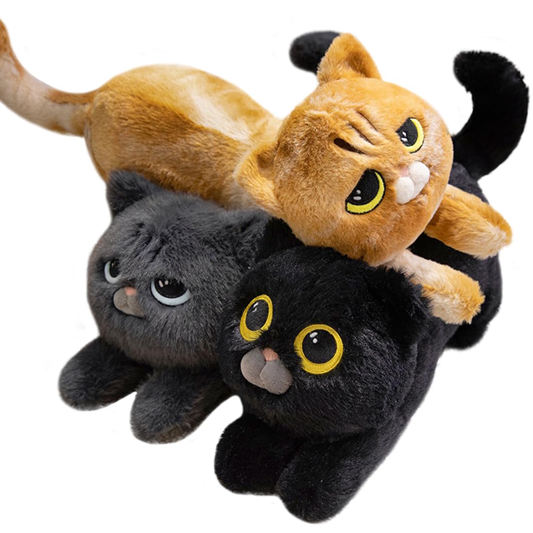 Amazon.co.jp: クレイジー キャット ぬいぐるみ 大きな子猫 おもちゃ