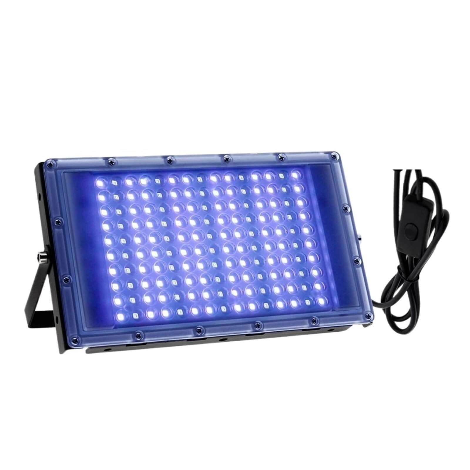Lampa do paznokci, Lampa Utwardzająca UV 395nm 365 Projektor 300W Podświetlenie Sceniczne Wodoodporne Rzemiosło Żywiczne Światło Fluorescencyjne,na podróż do domu