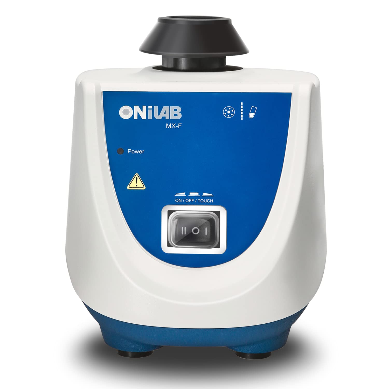 ONiLAB Mezclador Vortex de Laboratorio con Inicio Táctil y Modos Continuos, Mezclador Vortex de Laboratorio para Tubos,Esmalte de Uñas,Adhesivos para Pestañas y Pinturas de Hobby,3000 RPM