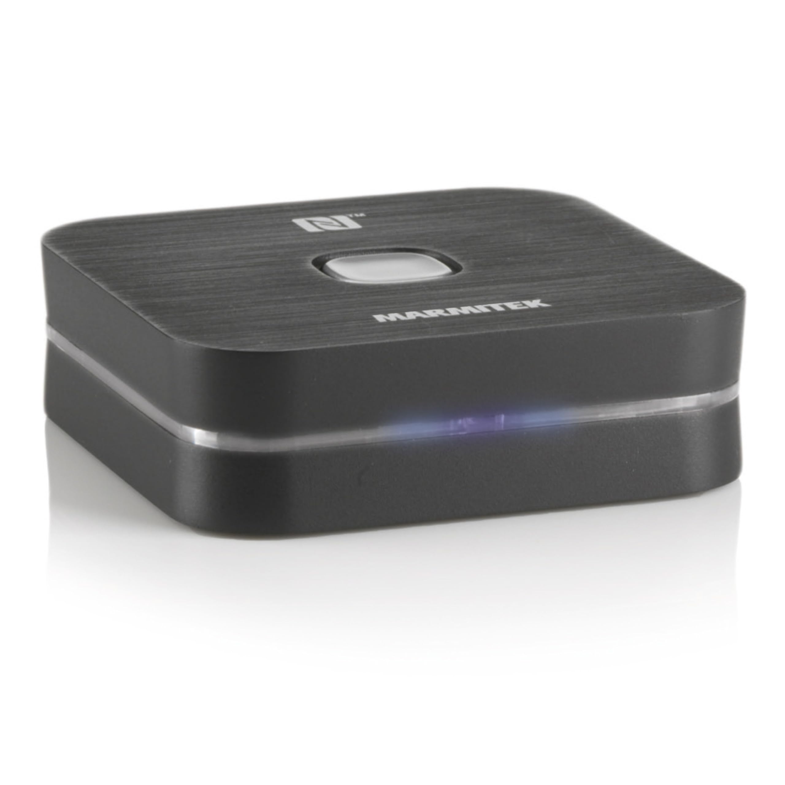 Ricevitore Bluetooth Marmitek BoomBoom 80 – Streaming audio wireless – NFC, cambio facile tra smartphone – Trasforma impianto Hi‑Fi – Adattatore Bluetooth