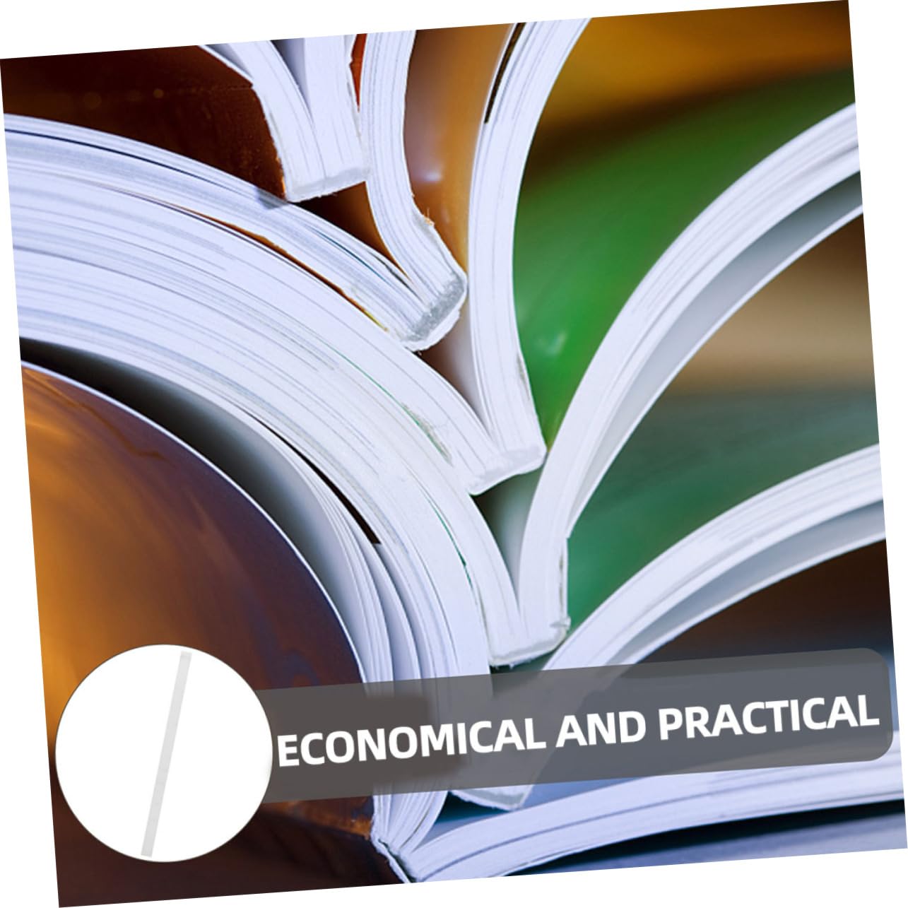 Tofficu 50pezzi Rilegatura Adesive Per Riparazione Per Rilegatura Documenti Magazines e Resistente e