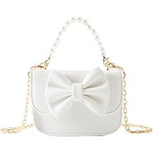 Jastore Kids Girl Cute Crossboby Purse with Bowknot Shoulder Bag for Little Girls Handbags with Handle