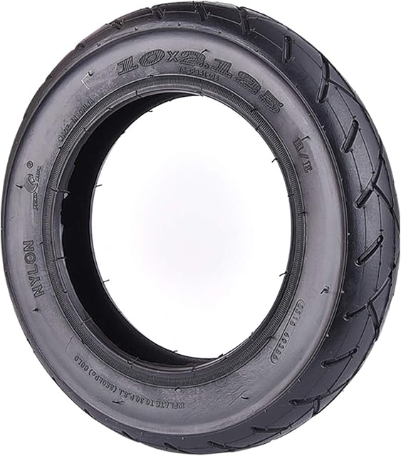 RUTU Heavy Duty 10x2 / 10x2.125 Tire - Compatible with Smart Electric Balance Scooter Bike, Bicycle, Tricycle, Stroller Replacement Wheels - For 10 inch Tires with 6 inch Rims
