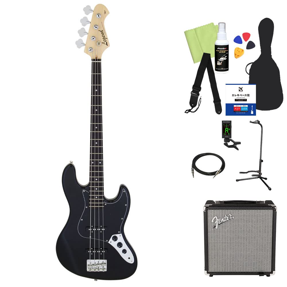 レジェンド　LJB-X ベース　ギター　セット ベース 初心者 セット レジェンド Legend LJB-Z/BBK お手軽8点入門