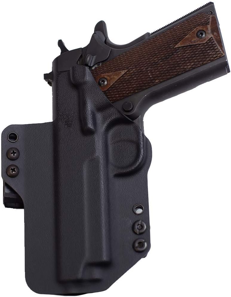 Bravo Concealment: 1911 Remington R1 4.25" (Rail) .45acp IWB Torsion Gun Holster, Black