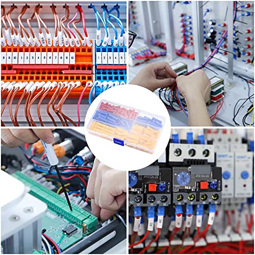 Qoosikicc 100001 150 Pcs Electrical Butt Connectors Kit, Butt Splice Crimp Wire Connectors thumb #6
