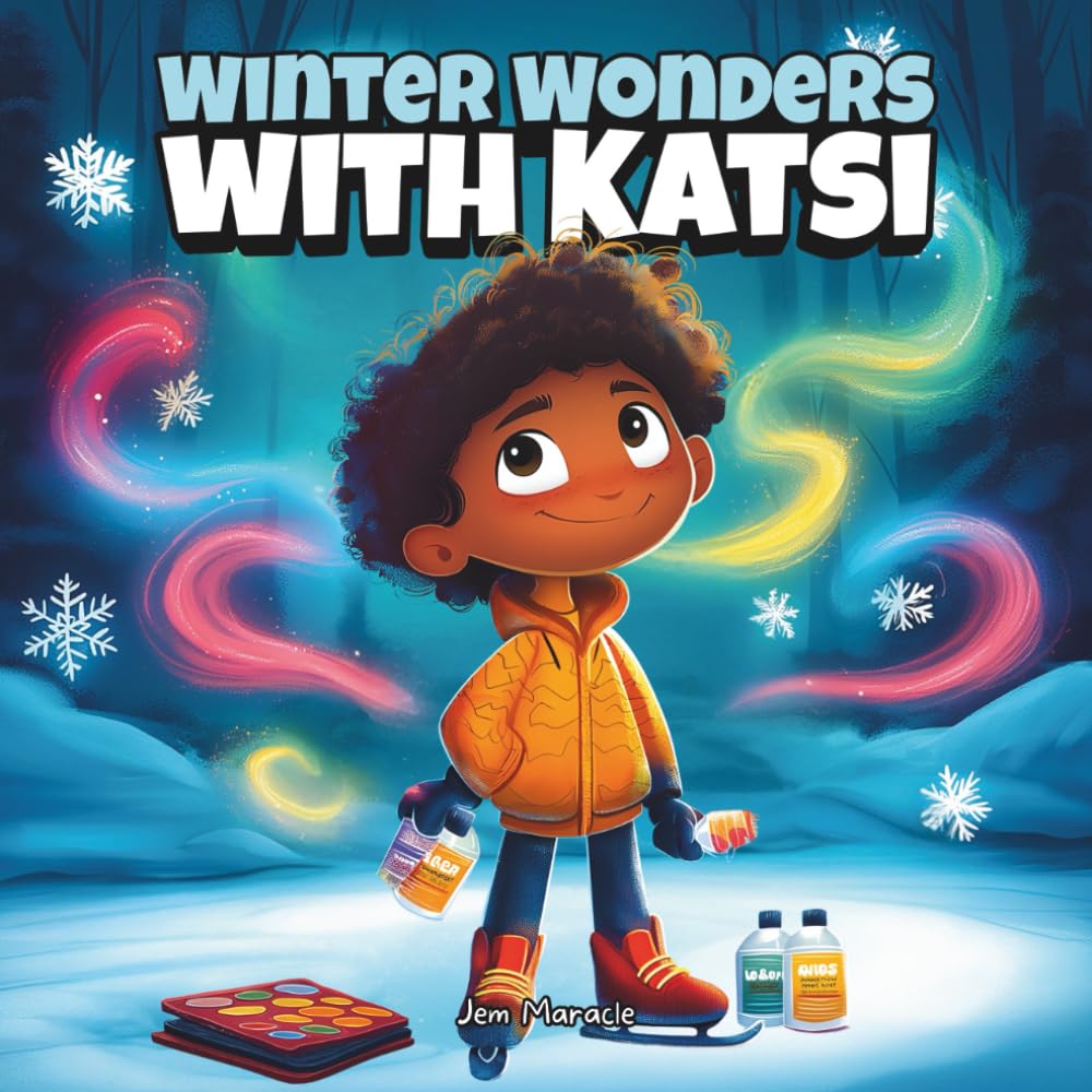 Winter Wonders with Katsi: A Heartwarming Winter Adventure Story for Kids | Skating, Snow Painting, Frozen Bubbles & More!