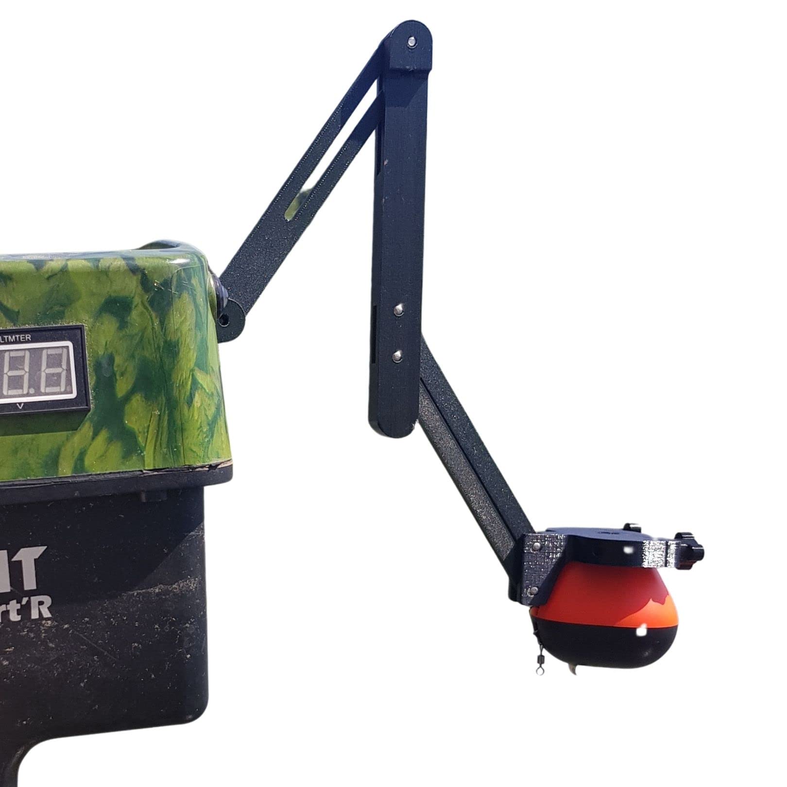 Support Pour Sondeur Deeper Start Sur Bateau Amorceur – Avec Système Anti-vague, Attache Rapide, Collage 3M Ultra Résistant