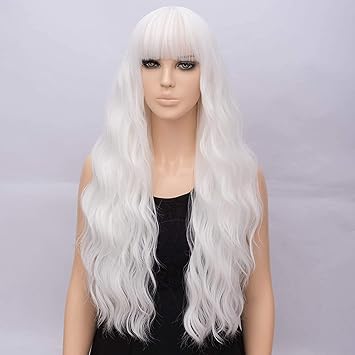 White party wig Clearance