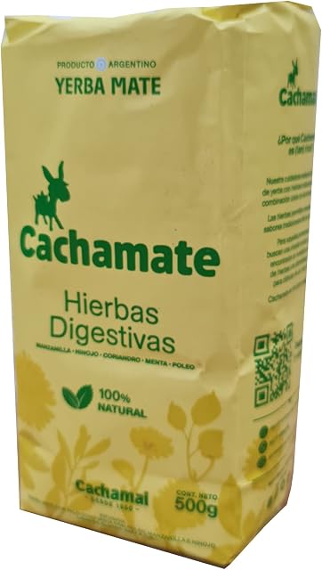 Yerba Mate Cachamate Mint & Herbal blend