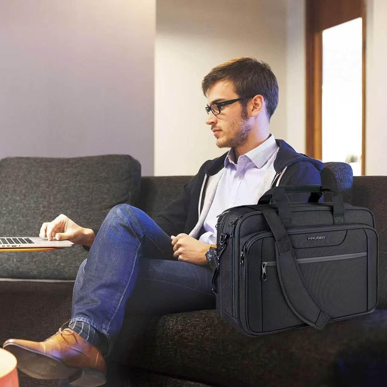 KROSER 17.3-18.5"Borsa per Laptop Borsa