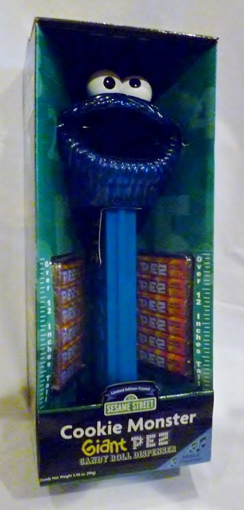 Cookie Monster (Crystal Head)- LE Giant Pez Dispenser : Amazon.sg