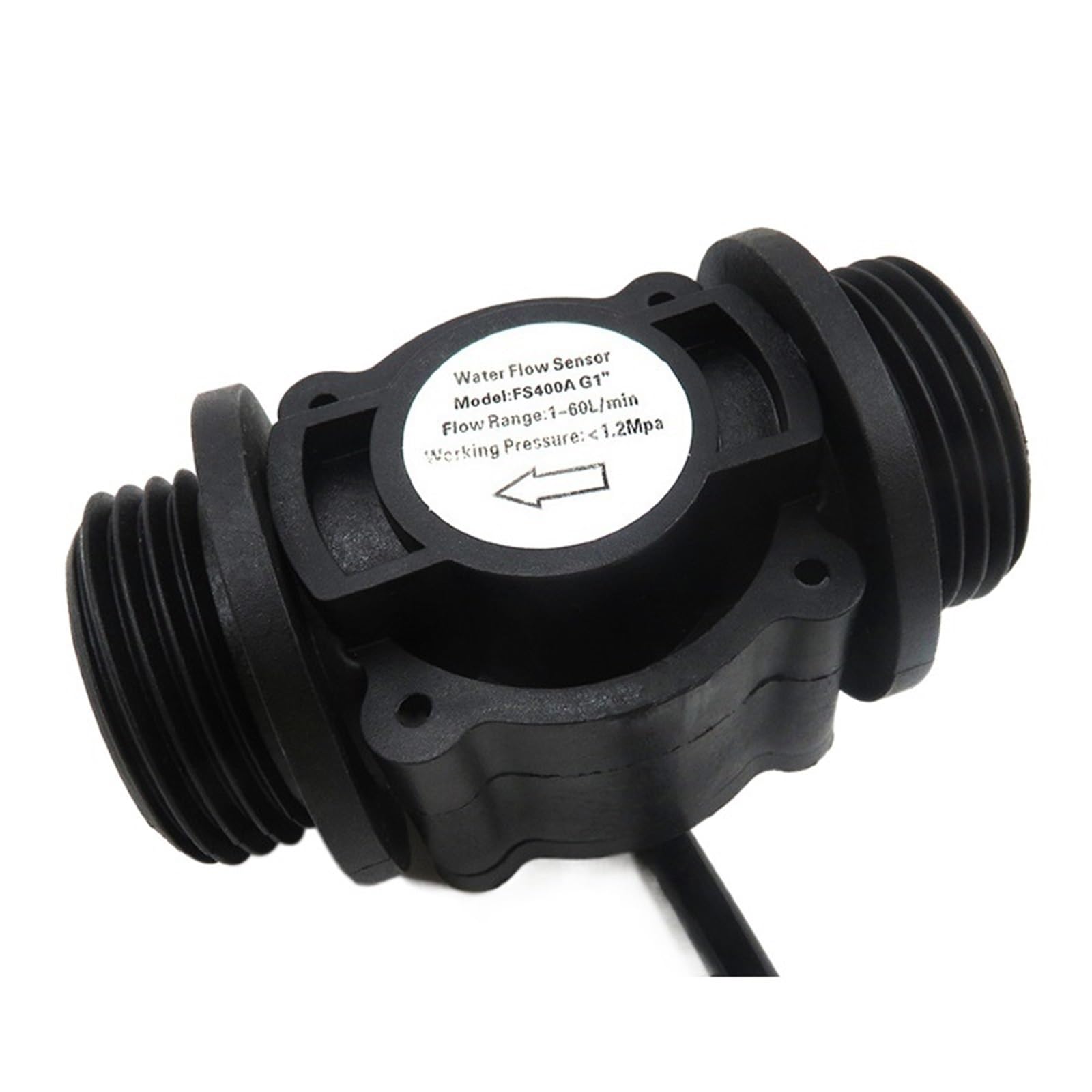 HDPHCRIUN DN25 Water Flow Sensor Switch Flowmeter for Industrial/Agricultural Use 1Pcs
