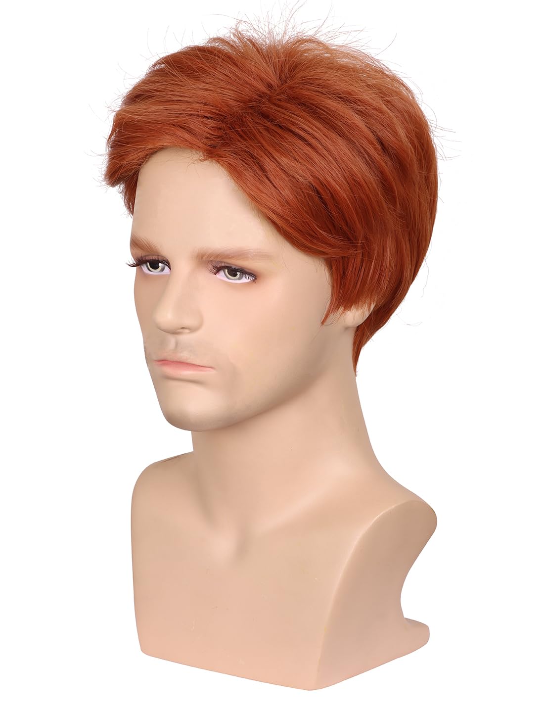 Short Brownish Cosplay Wig for Men Halloween Costume