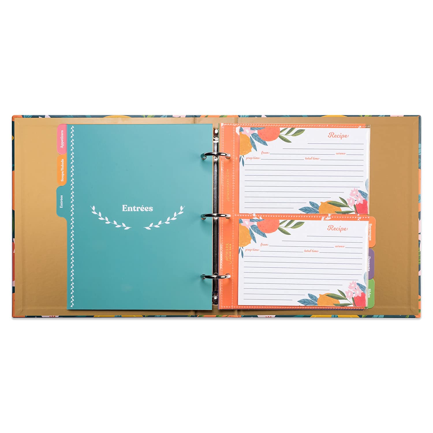 Recipe Binder Full-Size Protective Sleeves 8.5 x 11 Expansion Pack – Jot  & Mark