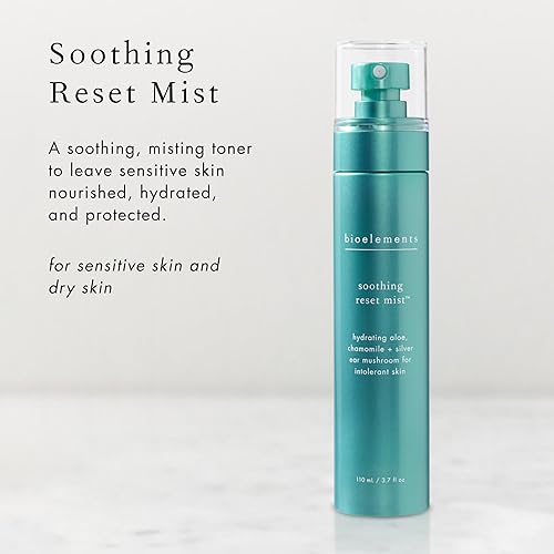 Miniatura 3 de Bioelements Soothing Reset Mist - 3.7 oz - Tónico hidratante y calmante para pieles sensibles y secas - Vegano, sin gluten, nunca probado en animales