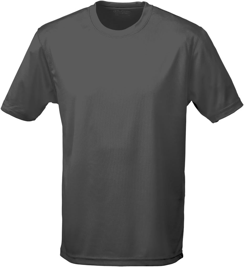Unisex Just Cool T Shirt Charcoal M