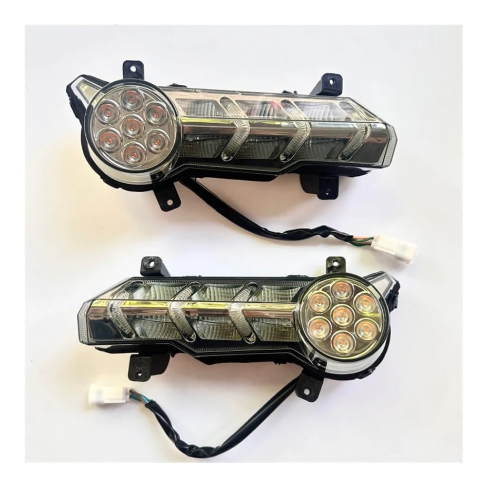 Hinten Links/Rechts Rücklicht Assy von 2021-2024 Weiß Stecker for CF moto Cforce 800 1000 ATV Quad 9AWA-160210-40001 9AWA-160220-40001 Motorradteile(Rear Right)