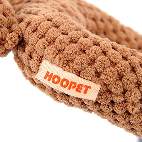 HOOPET Hundespielzeug, Plüsch, Plüschpuppe, Hundepuppe, Plüschspielzeug, Kauspielzeug, Quietschend, Robust | Kuh/Elefant… – Bild 6