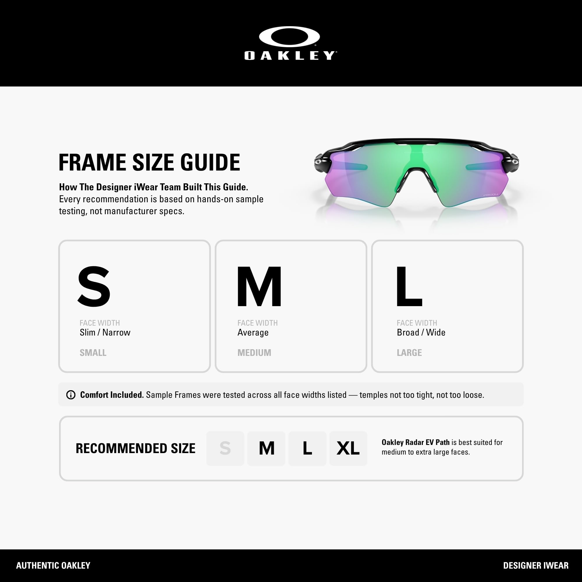 OAKLEY Radar Ev Path 920844 0, Occhiali da Sole Uomo, GOLF NERO / PREMIO LUCIDATO, 38
