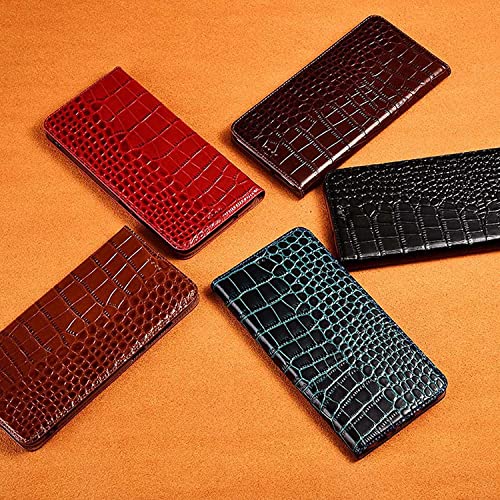 Étui magnétique iPhone 14 Pro Max anti-choc motif croco - 3