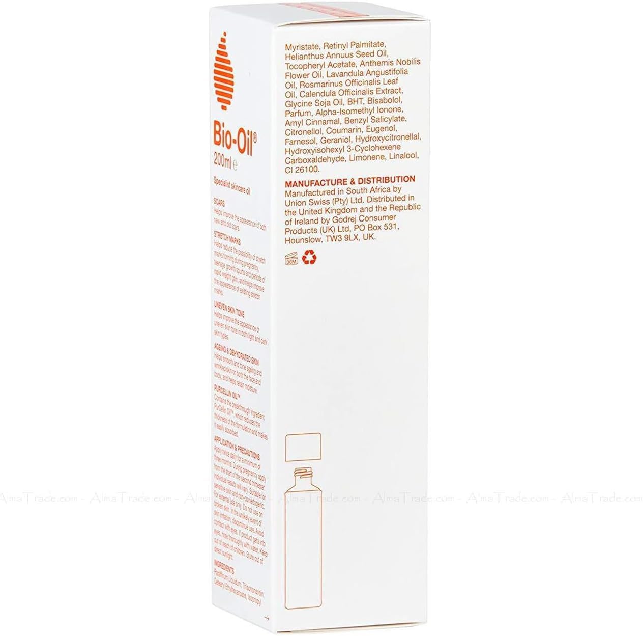 Bio Oil Skincare Facial Oil for Scars Stretch Marks and Uneven Skin Tone, 200ml, 2 Pack, 200 ml (Pack of 2) - Image 3