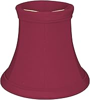 Vista 30 de Royal Designs CS-201RED - Lámpara de araña de campana roja, tamaño 5, CS-201RED