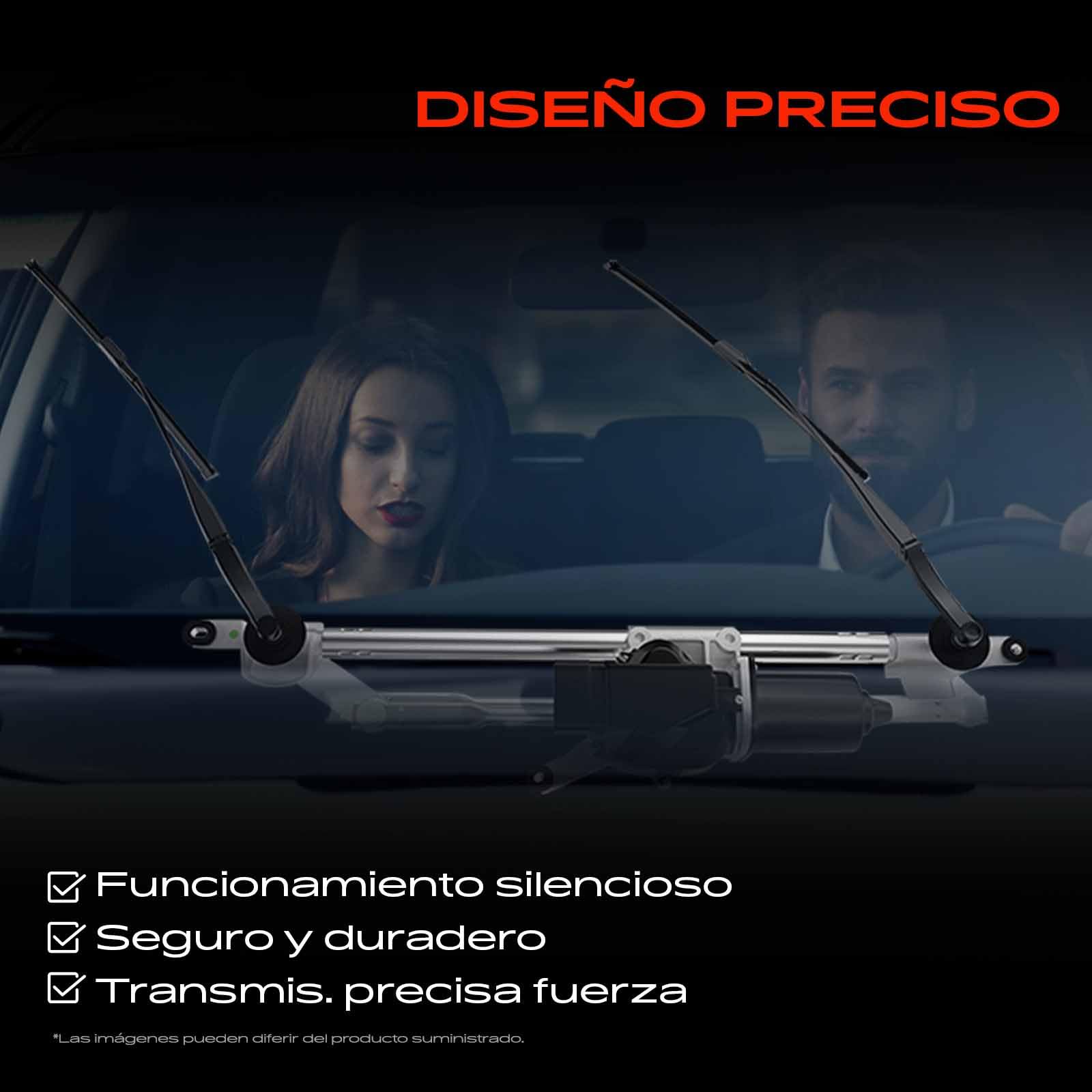 Frankberg Varillaje del limpiaparabrisas Motor del limpiaparabrisas Delantero Compatible con Ducato Furgoneta 250 Ducato Bus 250 Boxer Bus Jumper Bus Ducato Plataforma/Chasis 250 1363338080