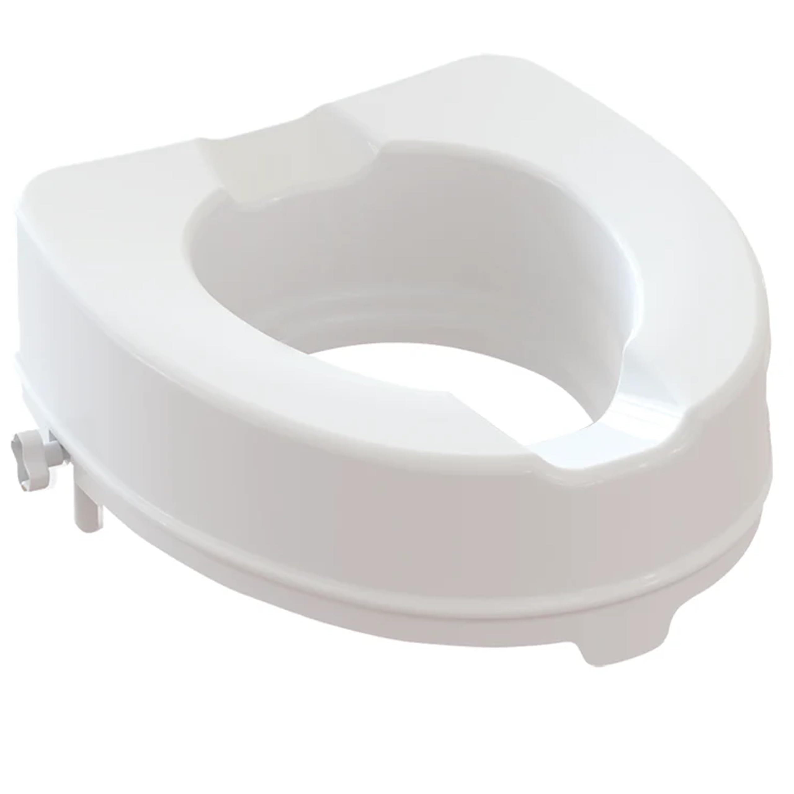 GOVITA - Rialzo WC per Anziani e Disabili, Ausilio Bagno Universale, Alzawater, Sollevatore WC (Altezza di 12 cm)