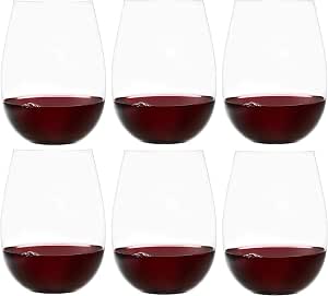 Ravenscroft Stemless Wine Glasses, 17 oz, Set of 6