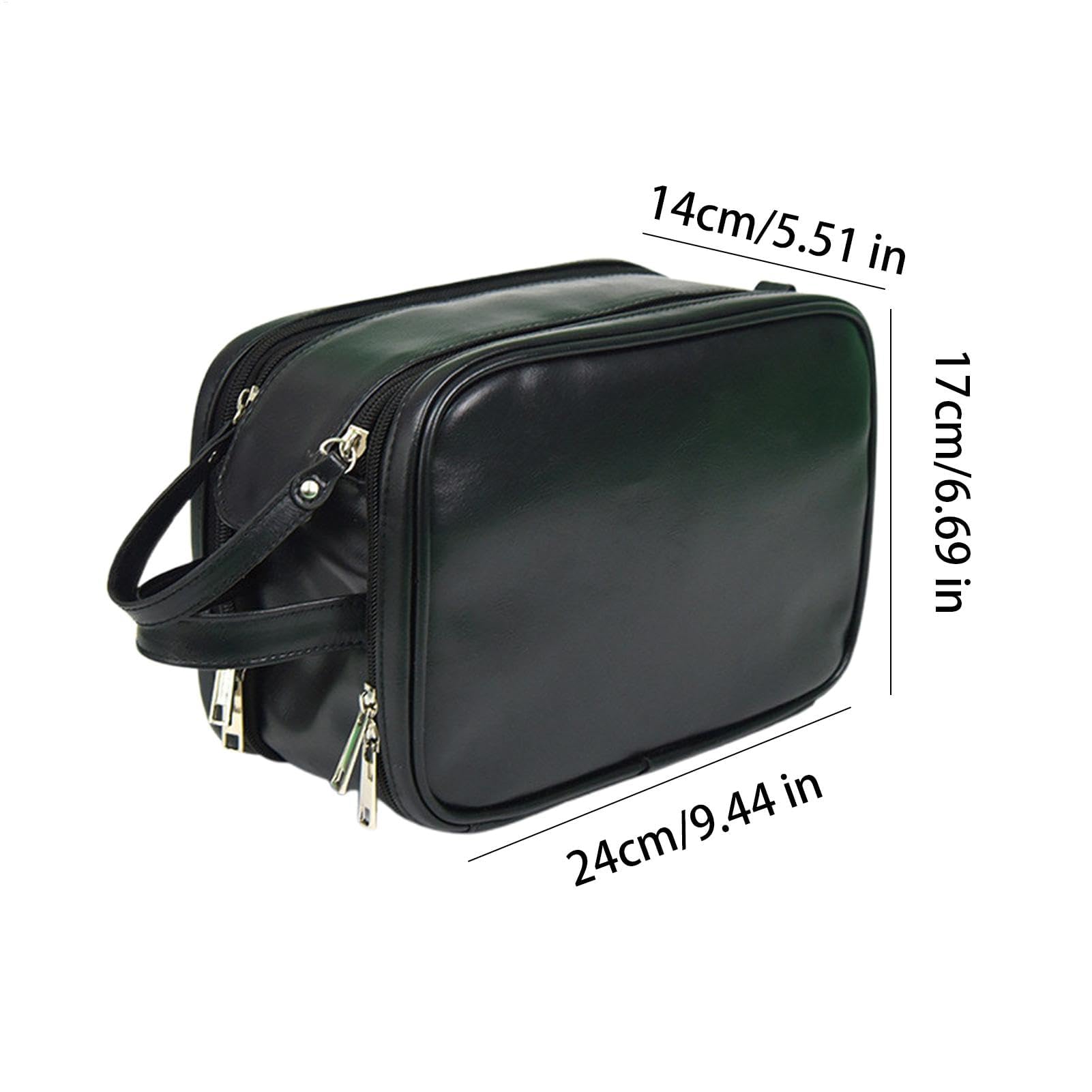 Bolsa de Viaje, Neceser, Neceser for Hombres | Estuches de Viaje for Afeitado portátil - Neceser Reutilizable for Hombres, Organizador de artículos de tocador, Bolsa de Viaje Grande(Black)