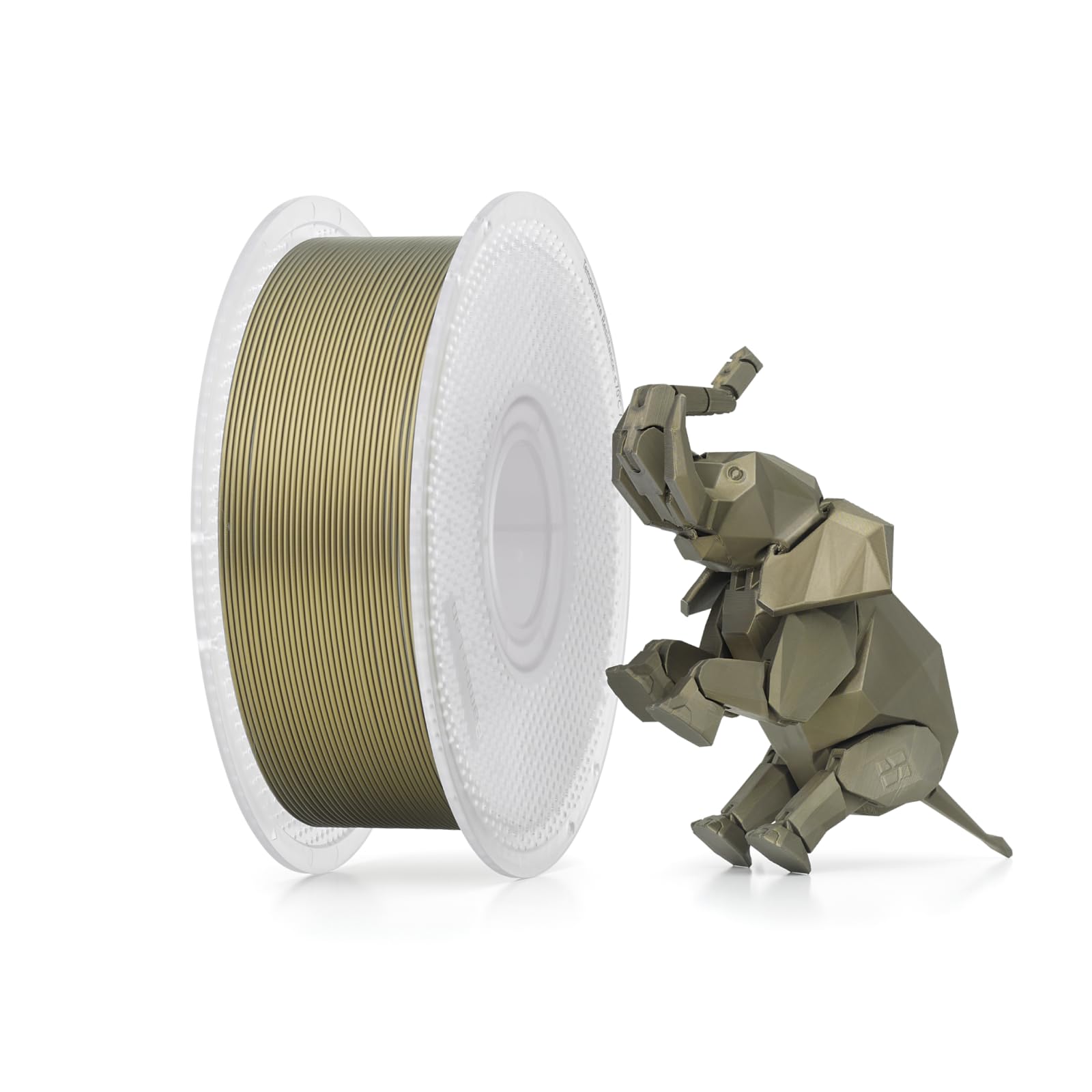Bambu Lab PLA Basic Bronze Diameter: 1.75mm +/- 0.03mm, Smooth Surface Finish, Biodegradable (with spool), A00-Y3-1.75-1000-SPL