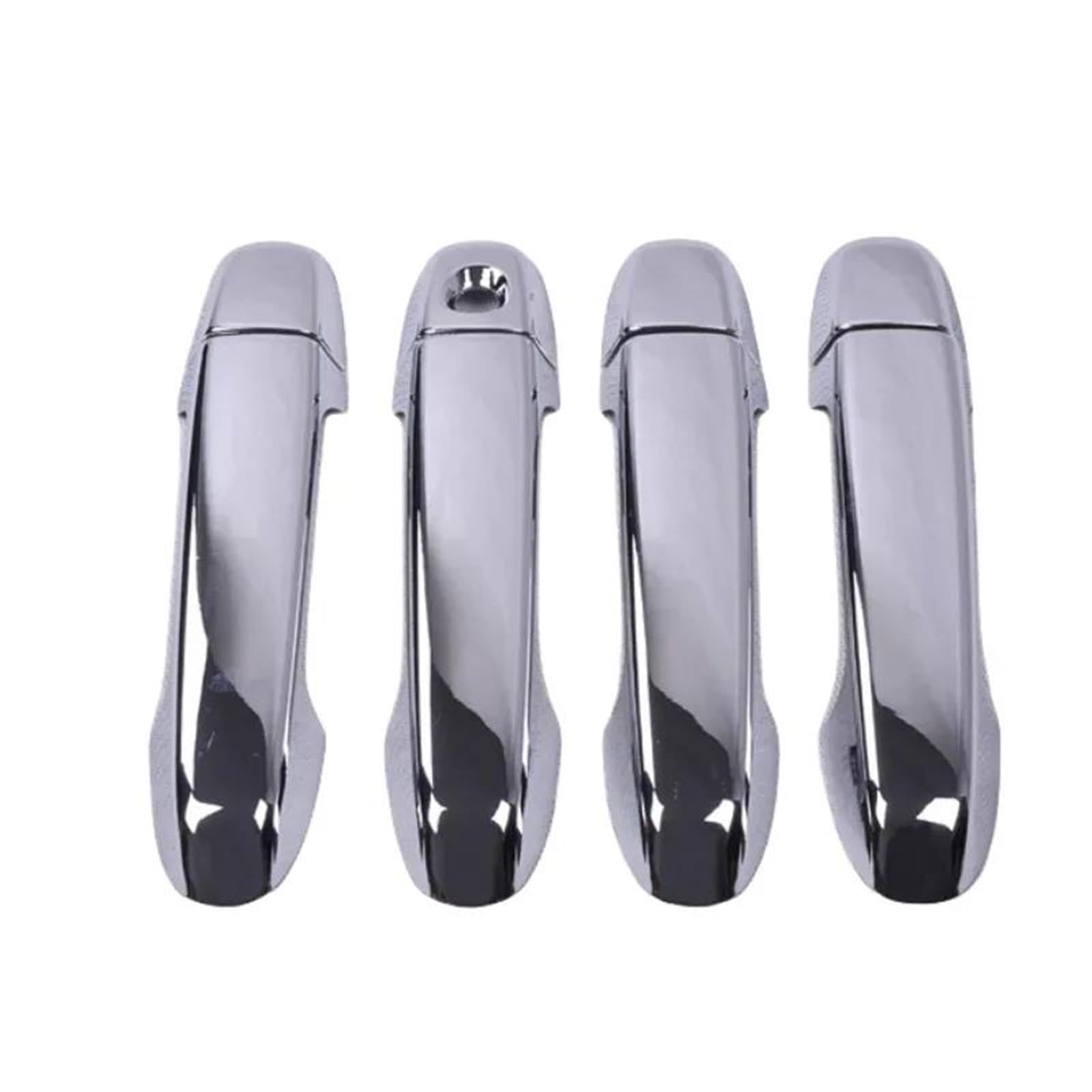 Zapora One Color Covers Sticker Chrome Car Door Handle Cover Trim Molding For Camry 2012-2016 For Auris 2013-2017 E180
