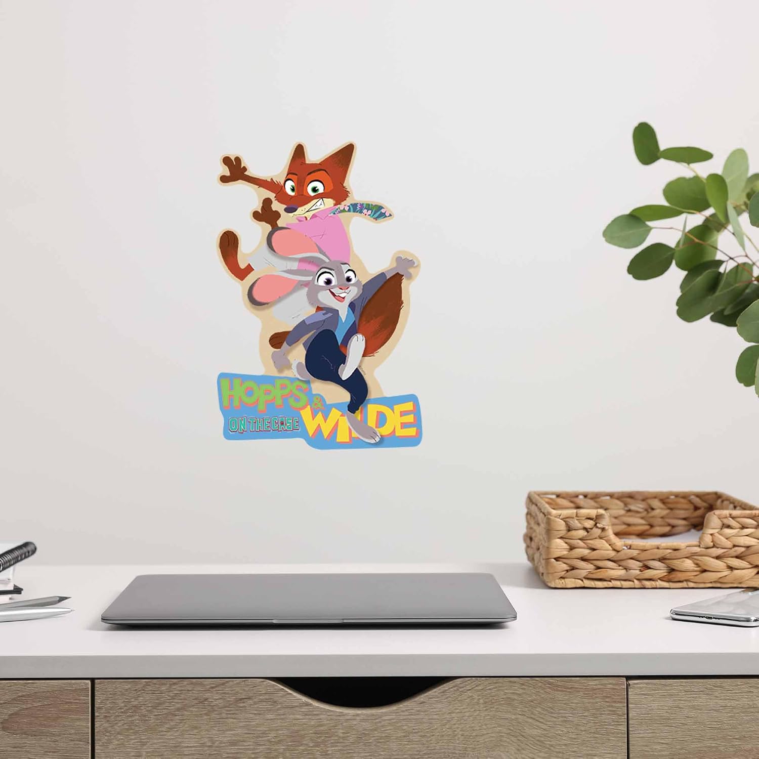 Disney Zootopia 2 Hopps and Wilde On The Case Wood Wall Decor image 5