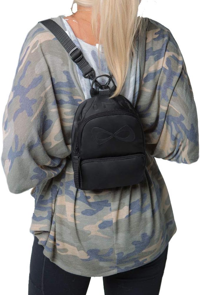 Nfinity Sparkle Backpack for Cheerleaders – Glitter Finish, Lightweight and Durable, with Ample Storage and Adjustable Straps - Image 4