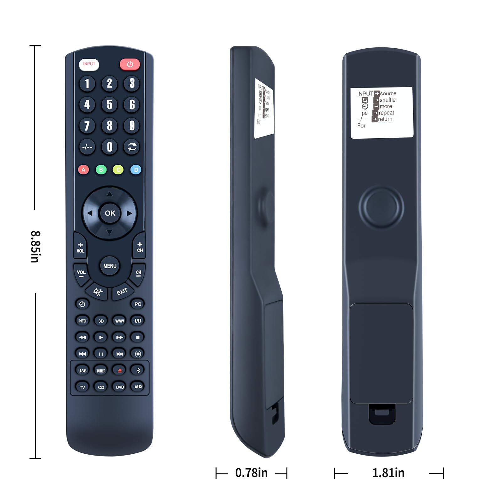 Amazon.com: PZL RC-X35L Replacement Remote Control for Bose