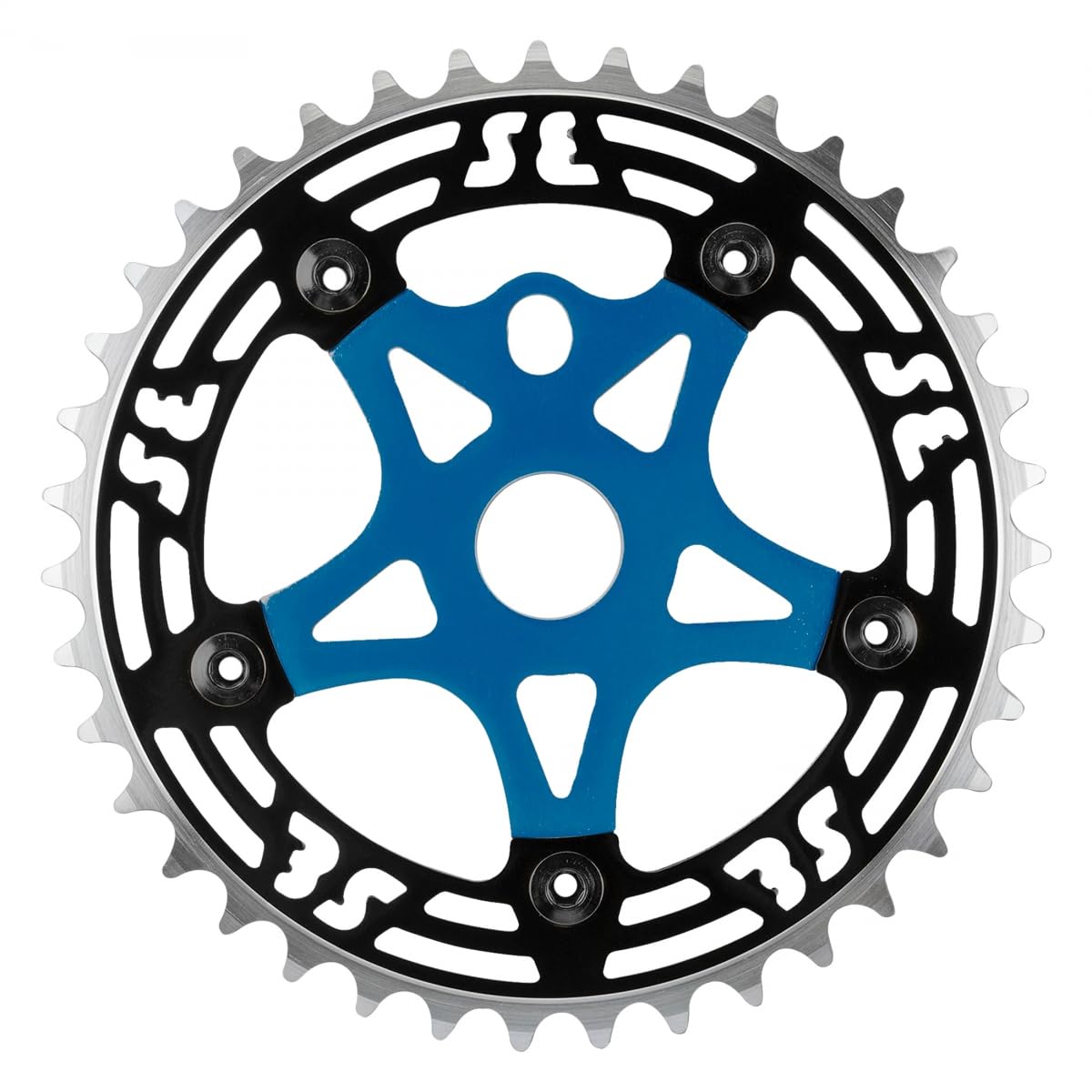 Amazon.com : SE BIKES One Piece Alloy Chainring & Spider - 39T 1/8