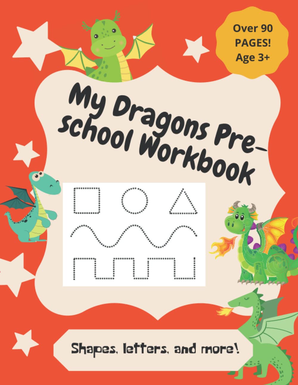 My Little Dragons doodles and Pre Writing for Littles 3+ pen Control and Tracing: line tracing for toddlers tracing trails pre-writing skills pencil