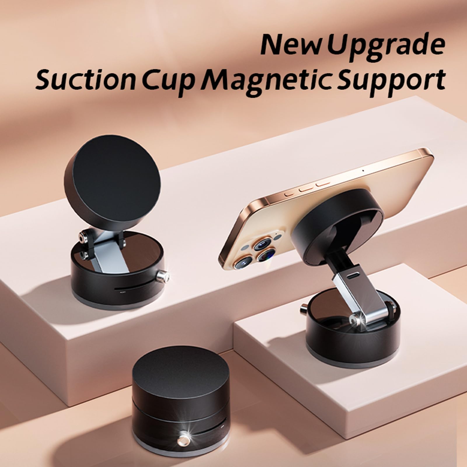 APPS2Car Soporte Magnético Para Teléfono De Gimnasio, Ajustable 360