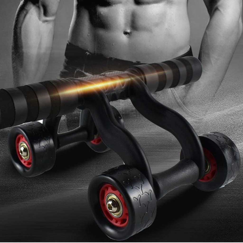 Triangular Ab Roller Fitness Equipment Heavy Duty Abdominal Carver Abs Trainer Outdoor Indoor Workout Machine
