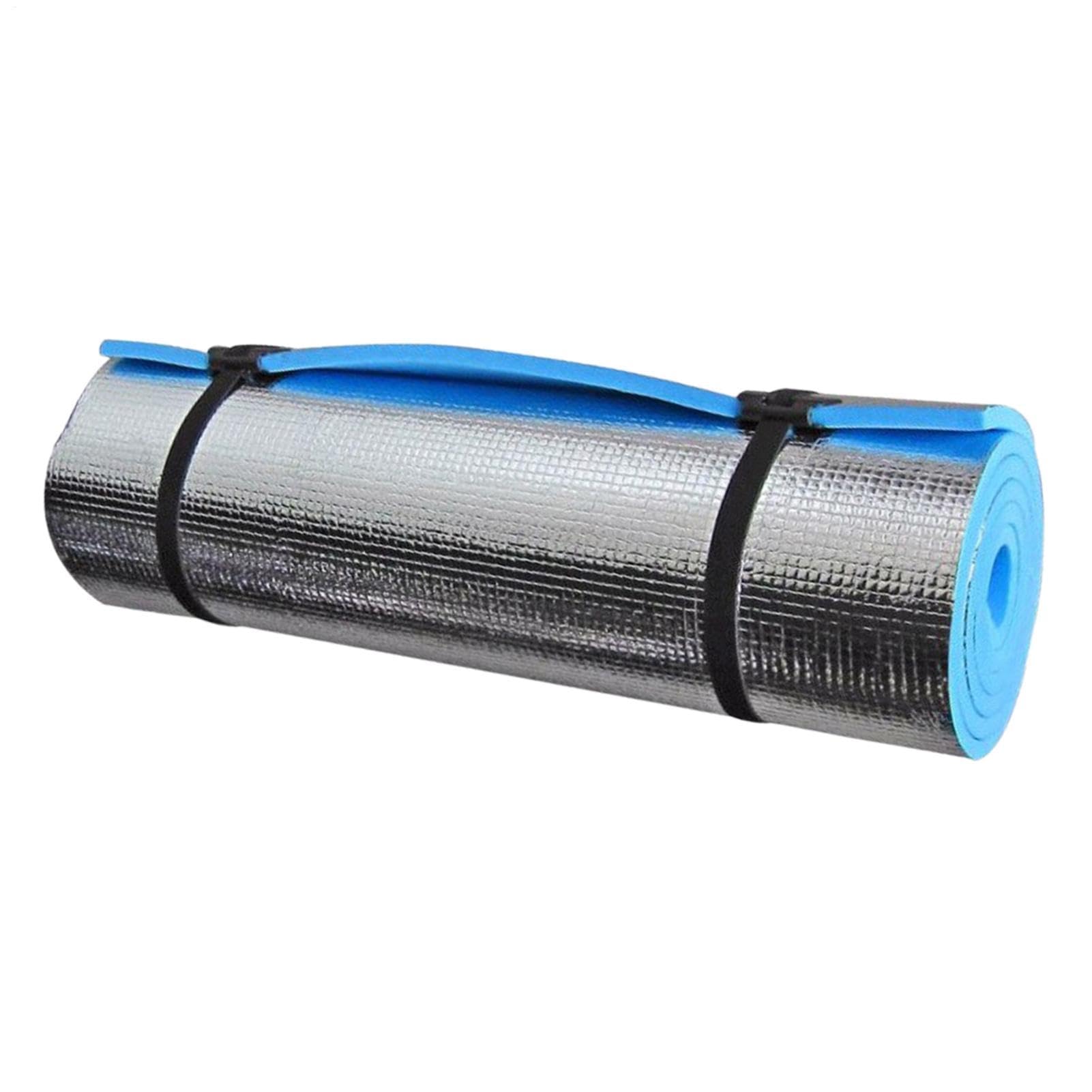 Esterilla de yoga de aluminio EVA – 185 × 50 cm | grosor 0,6/1 cm | esterilla de entrenamiento ultraligera para yoga, fitness y exterior | antideslizante, resistente al agua y fácil de limpiar