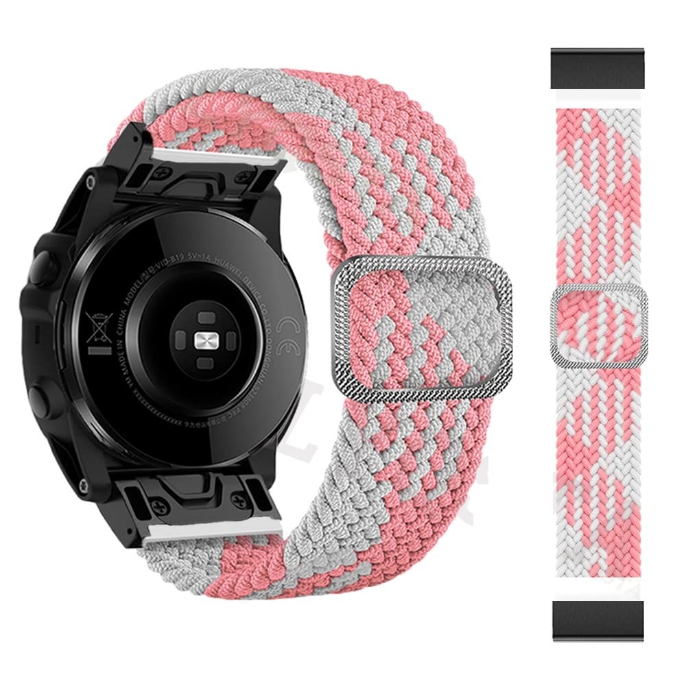 INFRI 26 22mm Loop Nylon Straps Smart Watch Bracelet For Garmin Fenix 6X 6 Pro 5X 5 Fenix 7X 7 Epix MK2 Watchband Quick Easyfit Correa-image-28