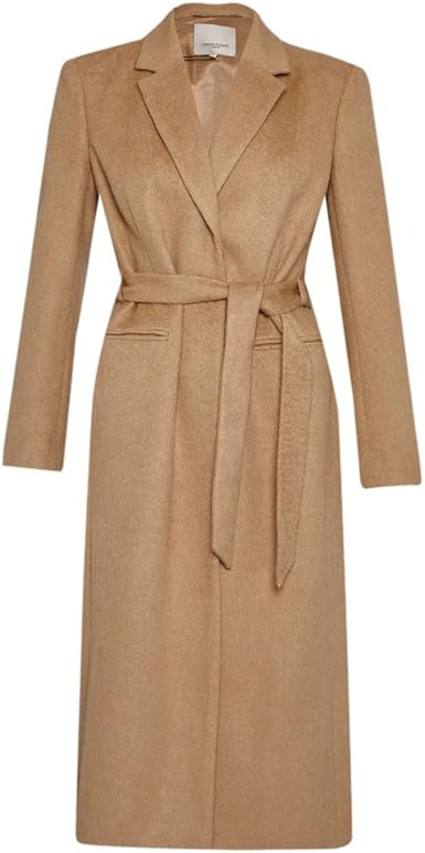 caramel wrap coat