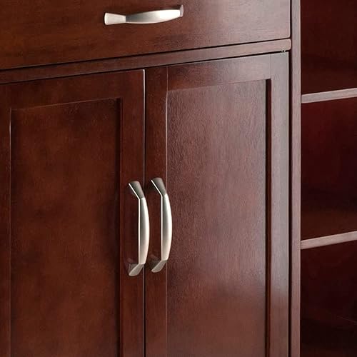 Miniatura 3 de Isla de cocina con toallero cajón multi espacio de almacenamiento Carrito de servicio en ruedas Carrito de cocina portátil Isla móvil Encimera de