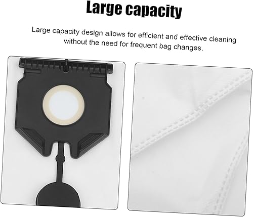 Miniatura 6 de 5 unids bolsas de basura limpiador reemplazar bolsa de reemplazo bolsas de vacío aspirador bolsas de polvo de tela no tejida