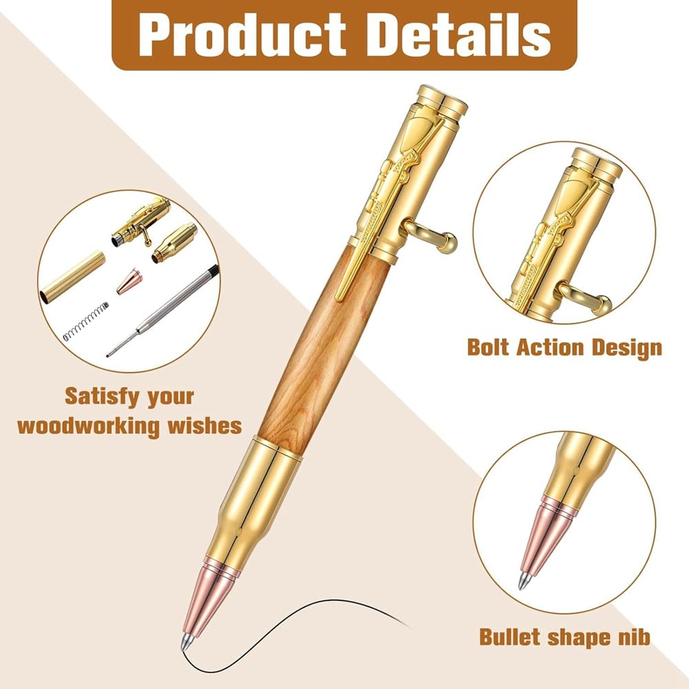 Set mit 6 Schlanken Stiften, Mehrfarbiges Drehstift-Set Aus mit Nachfüllschaft, Anschraubbarem Kugelschreiber für Heimwerker, Drehgelenk Aus, Langlebig, Einfach zu Bedienen