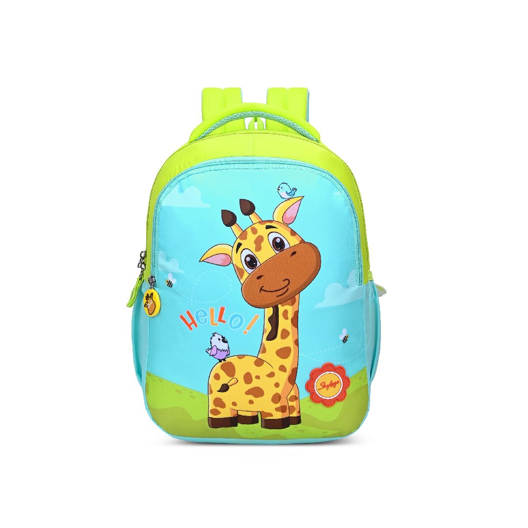 skybags Buddy 17L Casual Backpack for Boys & Girls with 3 Compartments & Adjustable Shoulder Strap | Air-Mesh Back Panel | Side Pockets | Perfect for School & Travel - Unisex-picture-40